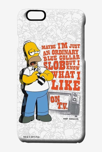 Simpsons Blue Collar Slob Case for iPhone 6s Simpsons Blue Collar Slob Case for iPhone 6s