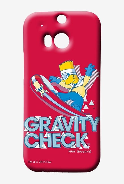 Simpsons Gravity Check Case for HTC One M8 Simpsons Gravity Check Case for HTC One M8