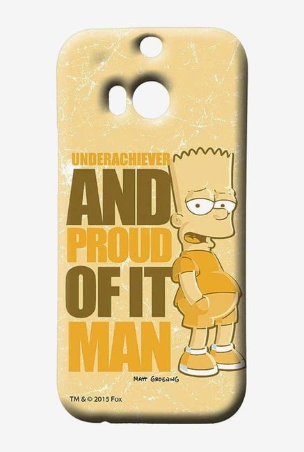 Simpsons Proud Underachiever Case for HTC One M8 Simpsons Proud Underachiever Case for HTC One M8