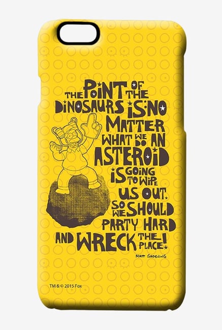 Simpsons The Dinosaur Theory Case for iPhone 6s Simpsons The Dinosaur Theory Case for iPhone 6s