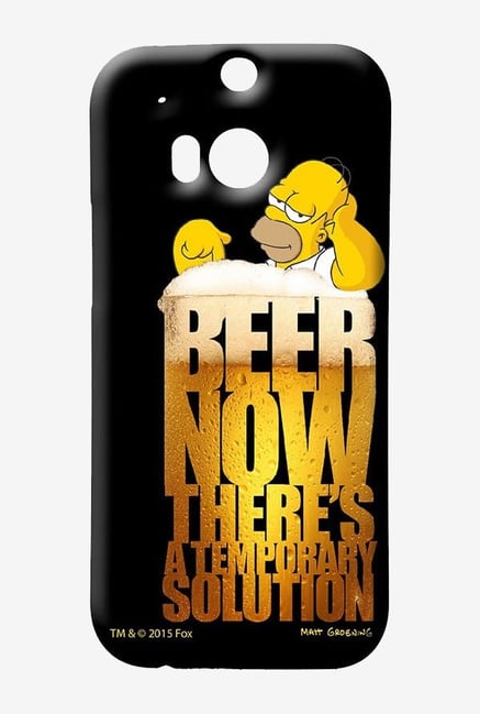 Simpsons The Beer Solution Case for HTC One M8 Simpsons The Beer Solution Case for HTC One M8