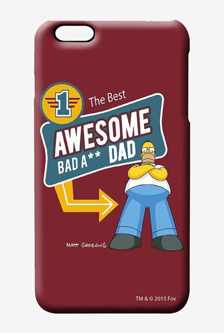 Simpsons Awesome Dad Case for iPhone 6s Plus Simpsons Awesome Dad Case for iPhone 6s Plus