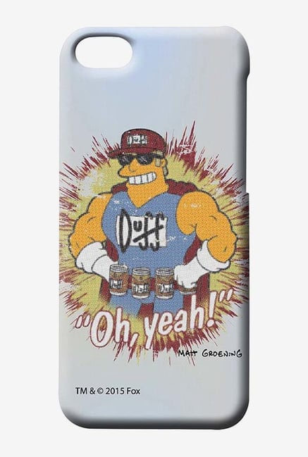 Simpsons Duff Oh Yeah Case for iPhone 4/4s Simpsons Duff Oh Yeah Case for iPhone 4/4s