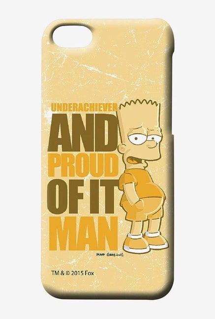 Simpsons Proud Underachiever Case for iPhone 4/4s Simpsons Proud Underachiever Case for iPhone 4/4s
