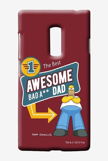 Simpsons Awesome Dad Case for Oneplus Two Simpsons Awesome Dad Case for Oneplus Two