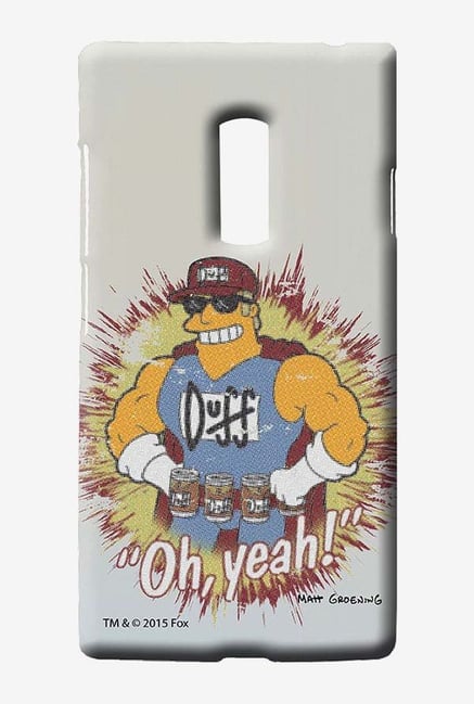 Simpsons Duff Oh Yeah Case for Oneplus Two Simpsons Duff Oh Yeah Case for Oneplus Two