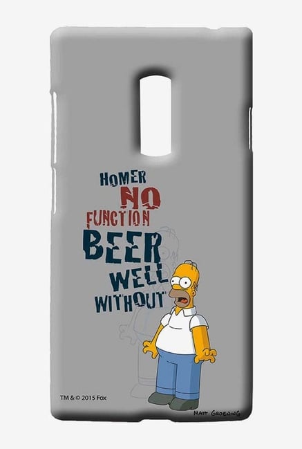 Simpsons Homers Poison Case for Oneplus Two Simpsons Homers Poison Case for Oneplus Two