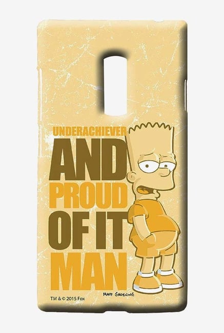 Simpsons Proud Underachiever Case for Oneplus Two Simpsons Proud Underachiever Case for Oneplus Two