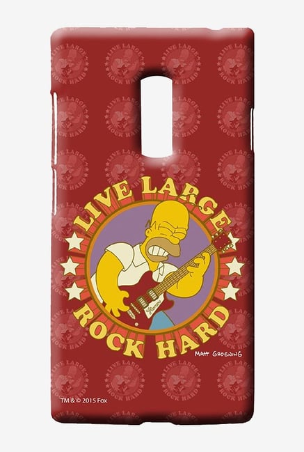 Simpsons Rock Hard Case for Oneplus Two Simpsons Rock Hard Case for Oneplus Two