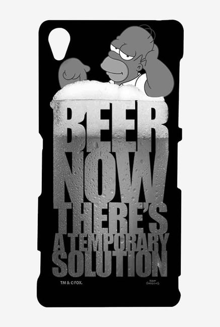 Simpsons The Beer Solution Black Case for Sony Xperia Z3 Simpsons The Beer Solution Black Case for Sony Xperia Z3