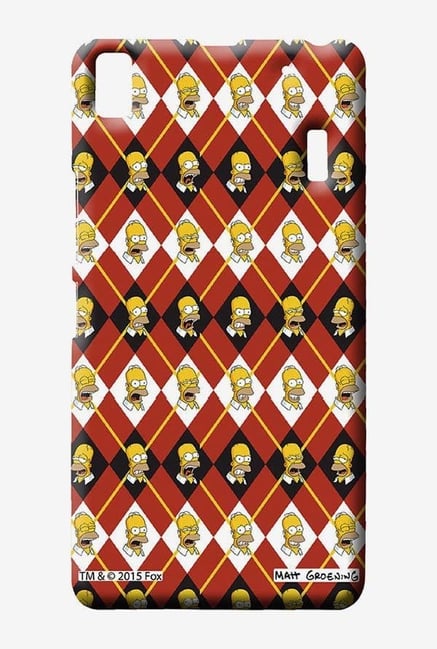 Simpsons Homer Moods Case for Lenovo K3 Note Simpsons Homer Moods Case for Lenovo K3 Note