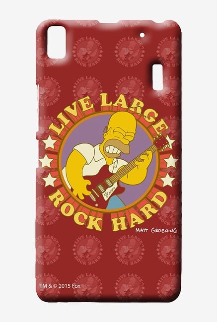 Simpsons Rock Hard Case for Lenovo K3 Note Simpsons Rock Hard Case for Lenovo K3 Note