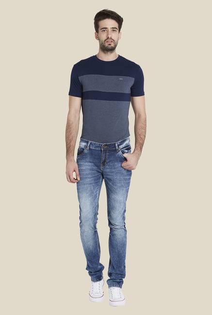 Globus Blue Acid Wash Jeans Globus Blue Acid Wash Jeans