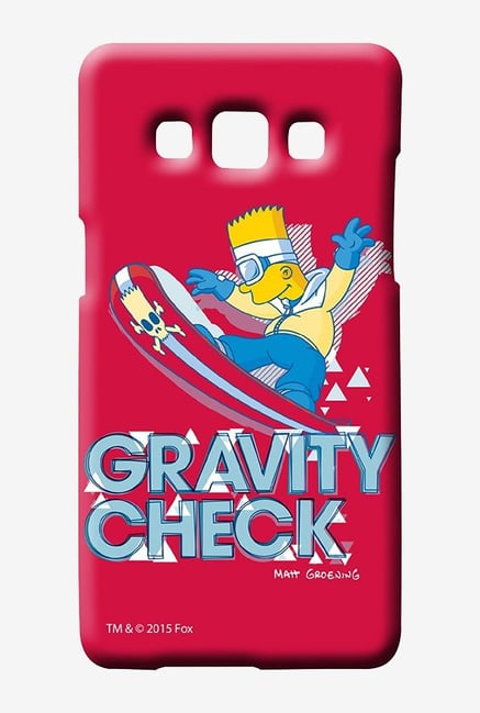 Simpsons Gravity Check Case for Samsung Galaxy A7 Simpsons Gravity Check Case for Samsung Galaxy A7