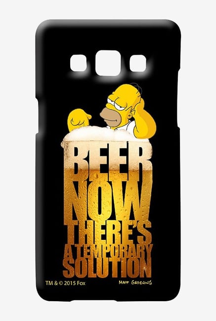 Simpsons The Beer Solution Case for Samsung Galaxy A7 Simpsons The Beer Solution Case for Samsung Galaxy A7