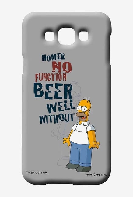 Simpsons Homers Poison Case for Samsung Galaxy E7 Simpsons Homers Poison Case for Samsung Galaxy E7