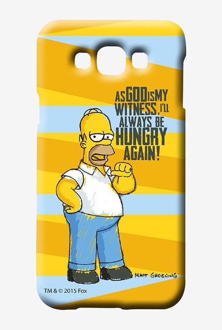 Simpsons Hungry Homer Case for Samsung Galaxy E7 Simpsons Hungry Homer Case for Samsung Galaxy E7