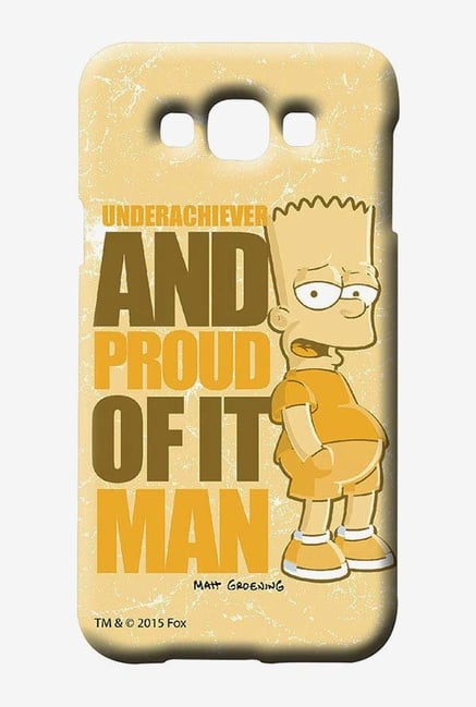 Simpsons Proud Underachiever Case for Samsung Galaxy E7 Simpsons Proud Underachiever Case for Samsung Galaxy E7