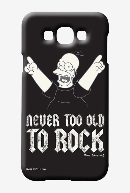Simpsons Rockstar Homer Case for Samsung Galaxy E7 Simpsons Rockstar Homer Case for Samsung Galaxy E7