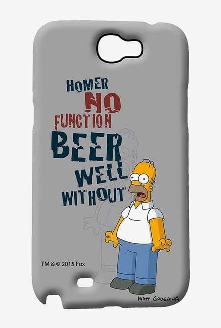Simpsons Homers Poison Case for Samsung Note 2 Simpsons Homers Poison Case for Samsung Note 2