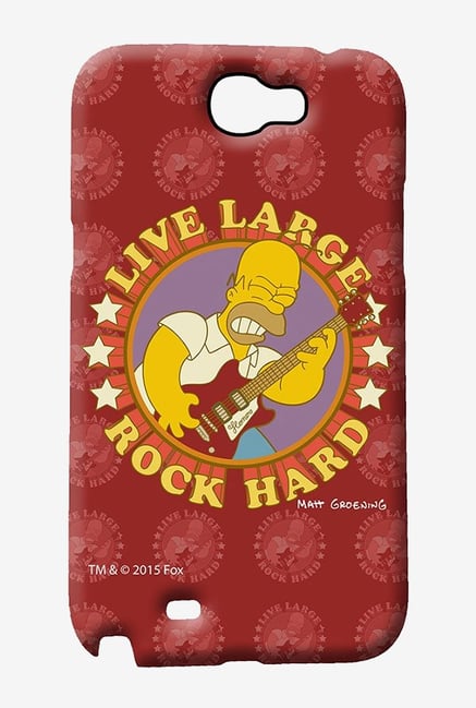 Simpsons Rock Hard Case for Samsung Note 2 Simpsons Rock Hard Case for Samsung Note 2