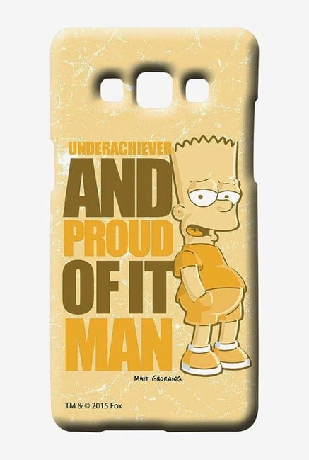 Simpsons Proud Underachiever Case for Samsung Galaxy A5 Simpsons Proud Underachiever Case for Samsung Galaxy A5