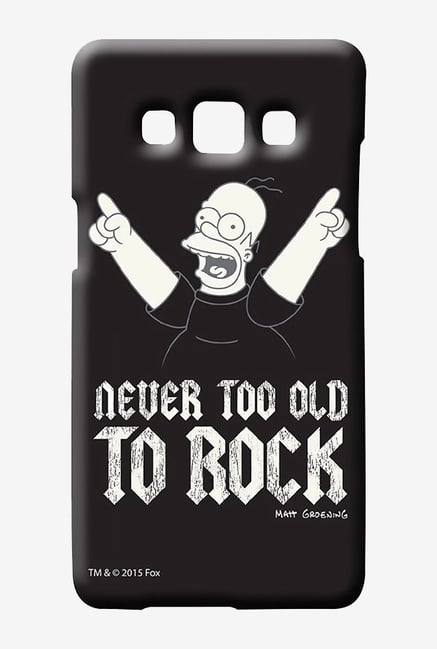 Simpsons Rockstar Homer Case for Samsung Galaxy A5 Simpsons Rockstar Homer Case for Samsung Galaxy A5