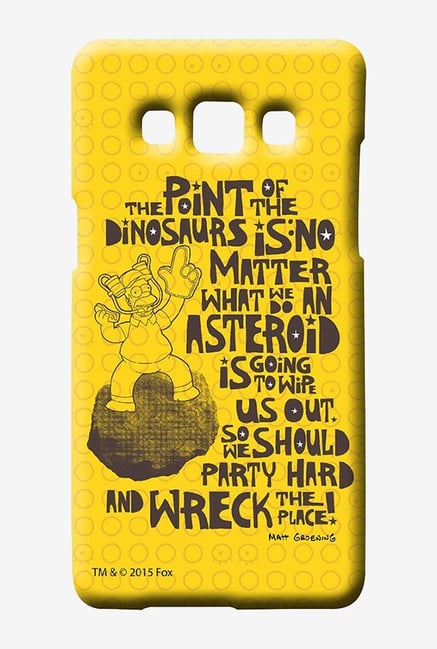 Simpsons The Dinosaur Theory Case for Samsung Galaxy A5 Simpsons The Dinosaur Theory Case for Samsung Galaxy A5