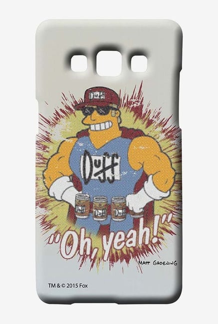 Simpsons Duff Oh Yeah Case for Samsung Galaxy A5 Simpsons Duff Oh Yeah Case for Samsung Galaxy A5