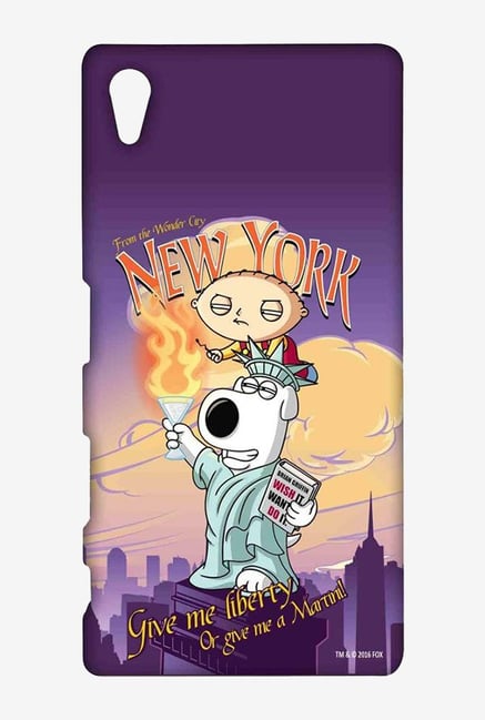 Family Guy Brian Liberty New York Case for Sony Xperia Z5 Family Guy Brian Liberty New York Case for Sony Xperia Z5