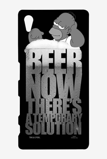 Simpsons The Beer Solution Black Case for Sony Xperia Z5 Simpsons The Beer Solution Black Case for Sony Xperia Z5