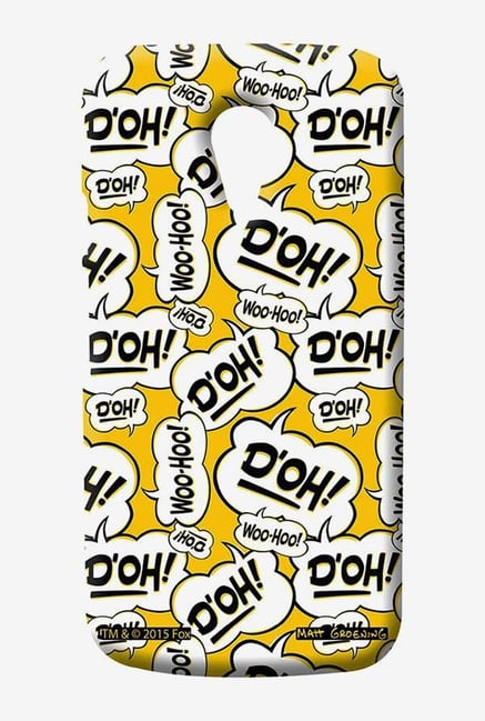 Simpsons Random Expressions Case for Moto G2 Simpsons Random Expressions Case for Moto G2