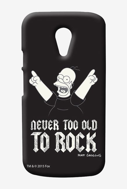 Simpsons Rockstar Homer Case for Moto G2 Simpsons Rockstar Homer Case for Moto G2