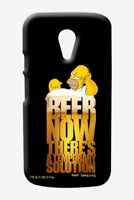 Simpsons The Beer Solution Case for Moto G2 Simpsons The Beer Solution Case for Moto G2