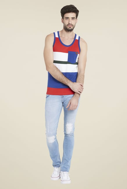 Globus Multicolor Striped Vest Globus Multicolor Striped Vest