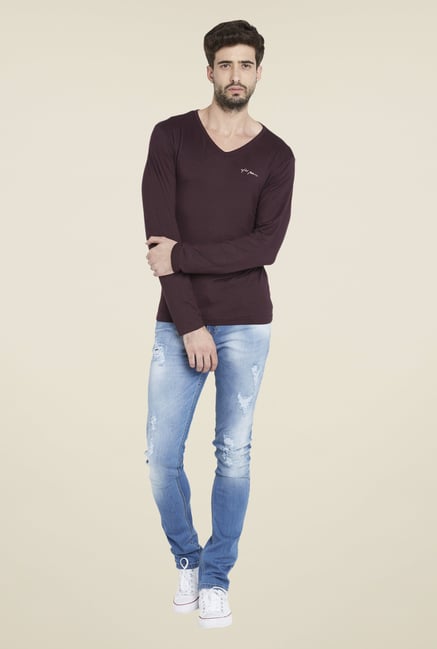 Globus Wine Full Sleeve T Shirt Globus Wine Full Sleeve T Shirt