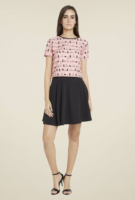 Globus Pink Printed Top Globus Pink Printed Top