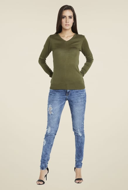 Globus Olive Stylish Top Globus Olive Stylish Top