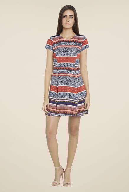 Globus Multicolor Printed Dress Globus Multicolor Printed Dress