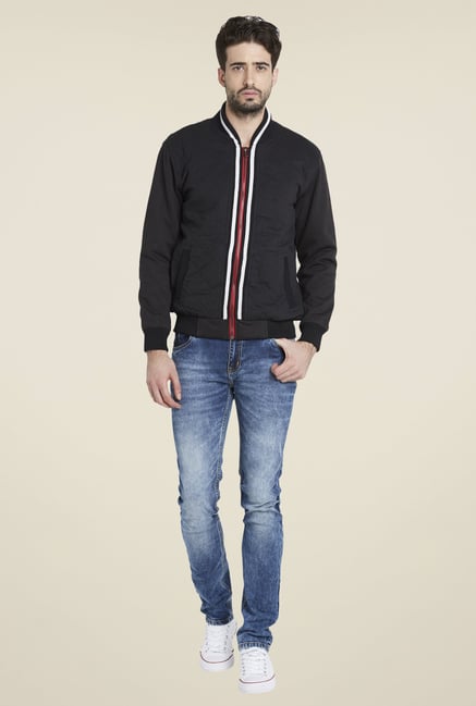 Globus Black Trendy Solid Jacket Globus Black Trendy Solid Jacket