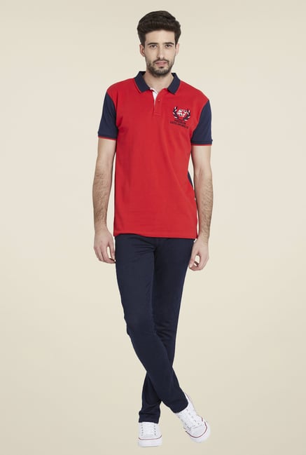 Globus Red Stylish Solid T Shirt Globus Red Stylish Solid T Shirt