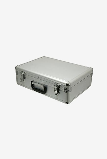 SRA Cases Silver Aluminium Flight Case (Silver & Black) SRA Cases Silver Aluminium Flight Case (Silver & Black)