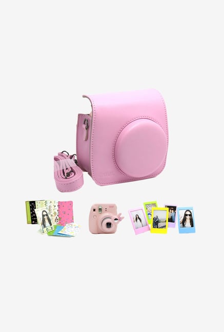 Katia Beni Instax Mini 8 Instant Camera Bundles Set (Pink) Katia Beni Instax Mini 8 Instant Camera Bundles Set (Pink)