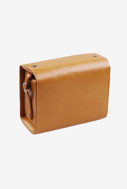 Generic Leather Bag For Fujifilm Instax Mini 7S (Beige) Generic Leather Bag For Fujifilm Instax Mini 7S (Beige)