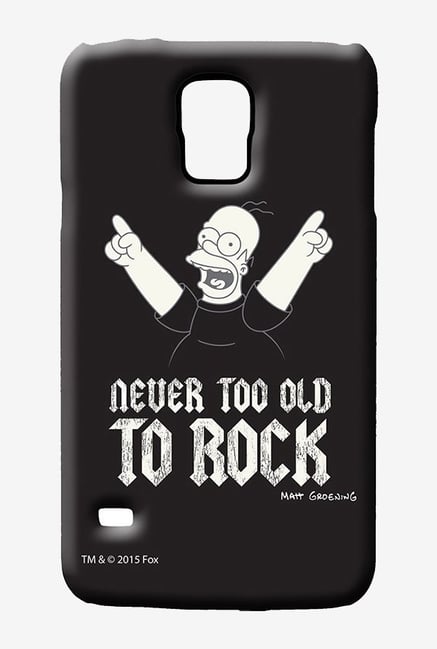 Simpsons Rockstar Homer Case for Samsung S5 Simpsons Rockstar Homer Case for Samsung S5