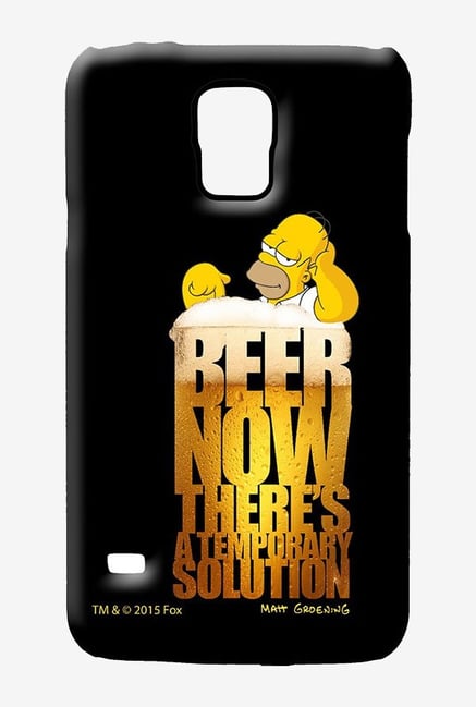 Simpsons The Beer Solution Case for Samsung S5 Simpsons The Beer Solution Case for Samsung S5