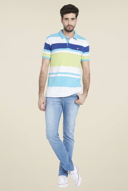 Globus Multicolor Striped Short Sleeve T Shirt Globus Multicolor Striped Short Sleeve T Shirt