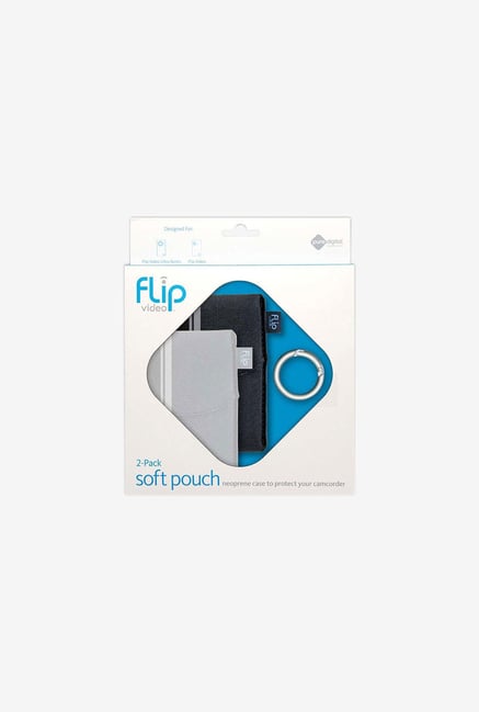 Flip Video Soft Pouch for Flip video cameras (Black/Grey) Flip Video Soft Pouch for Flip video cameras (Black/Grey)