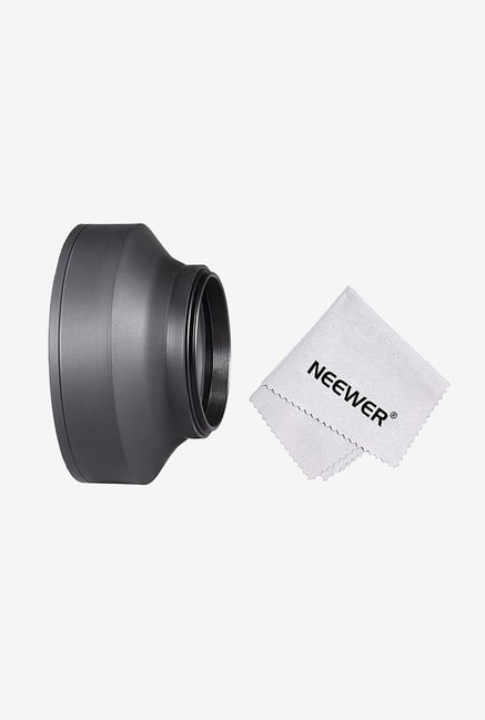 Neewer 10083958 62mm Collapsible Rubber Lens Hood (Black) Neewer 10083958 62mm Collapsible Rubber Lens Hood (Black)