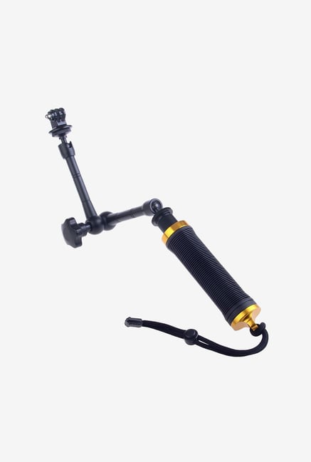 Neewer 16.5" 3-Way Extension Arm Handheld Grip (Gold) Neewer 16.5" 3-Way Extension Arm Handheld Grip (Gold)